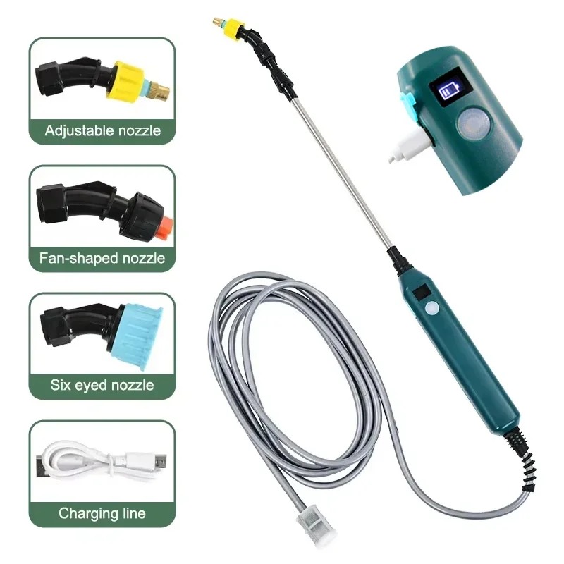 Gardening Tools Lowes - Электрический садовый опрыскиватель 2400 мАч, портативный,