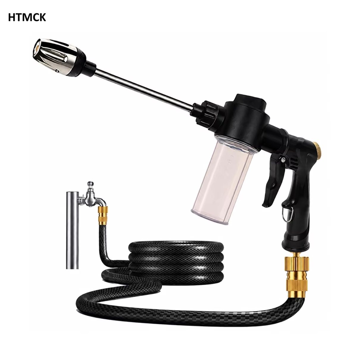Garden Hose Nozzle - Ручной садовый пистолет-распылитель HTMCK с длинной
