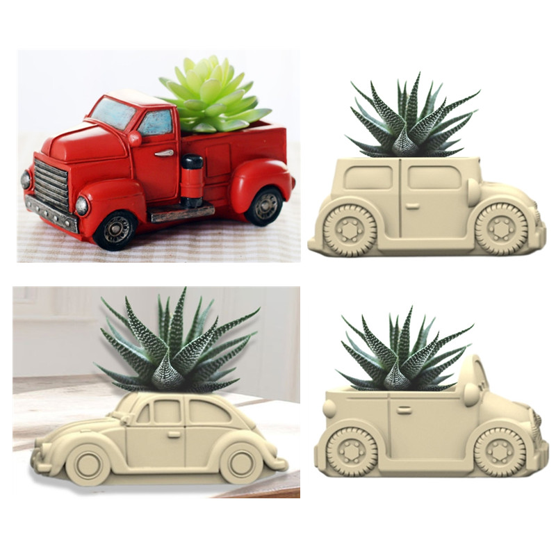 Gardening Tools Cute - 3D автомобильный цветочный горшок для растений,