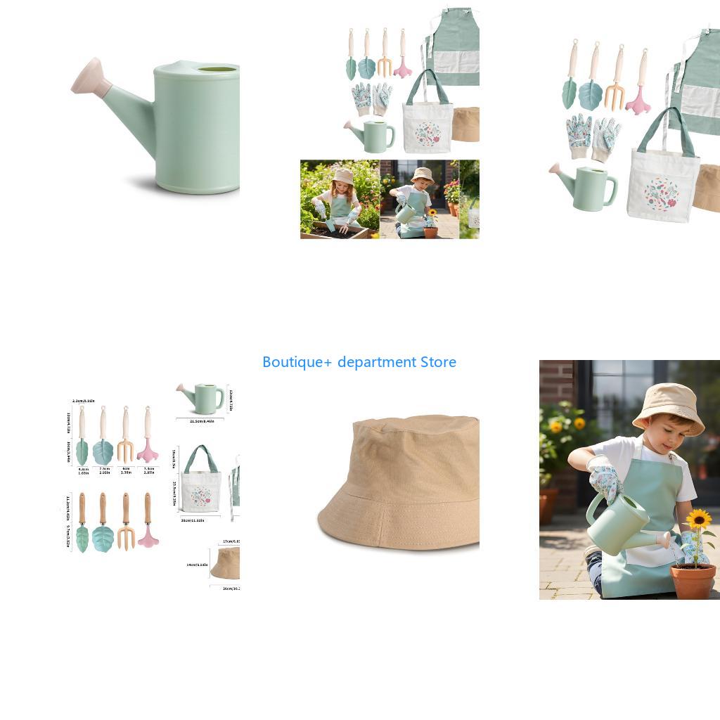 Junior Gardening Tools - E1PD Ярко раскрашенный набор садового инвентаря