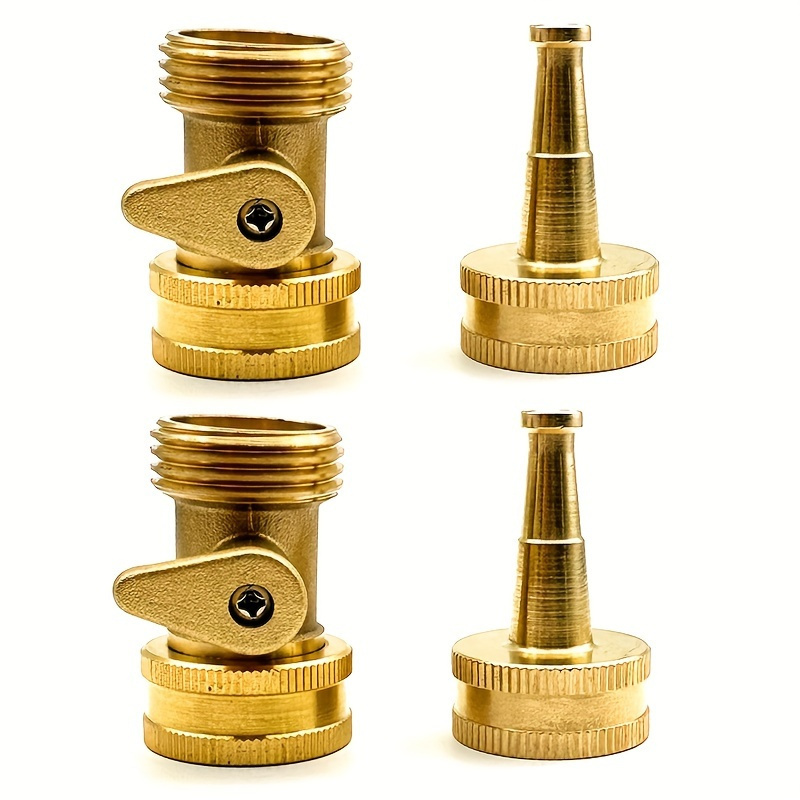 Набор из 2 латунных насадок дл – обзор и цена Garden Hose Nozzle