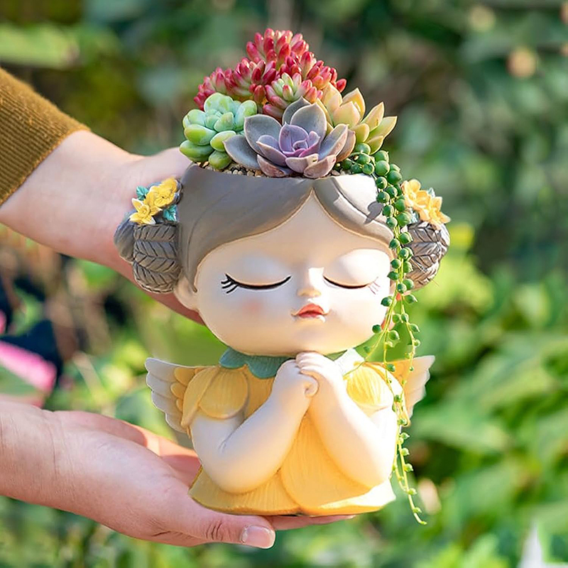 7-дюймовый милый кашпо с изобр – обзор и цена Gardening Tools Cute
